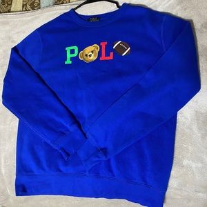 Boys Ralph Lauren Polo Bear Logo Sweatshirt XL (18-20)